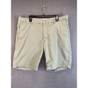Joseph Abboud Shorts Men's 38 Khaki  Cotton Flat‎  Casual